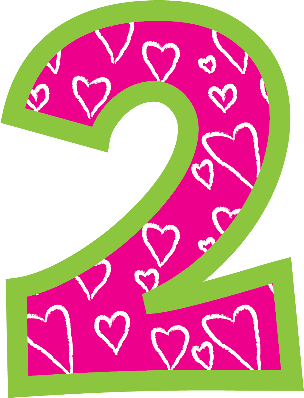 28 Collection Of Number Two Clipart - Have Who Has Numbers (1281x1408)