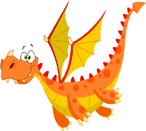 Pin Baby Dragon Clipart - Cartoon Dragon (500x500)