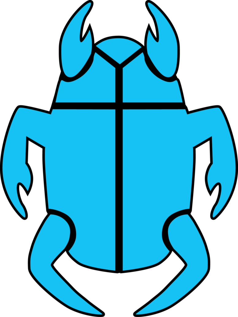 Blue Beetle Symbol By Marcelodzn - Blue Beetle (776x1030)
