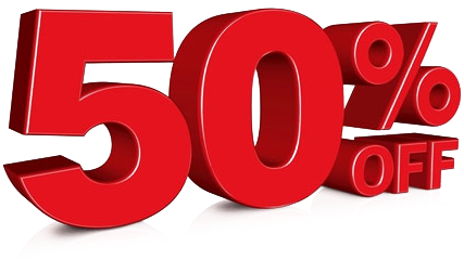 50 Off Png Hd Quality - 50 Off Sale (437x276)
