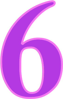 Number 6 Png - Number 6 Transparent Png (298x451)