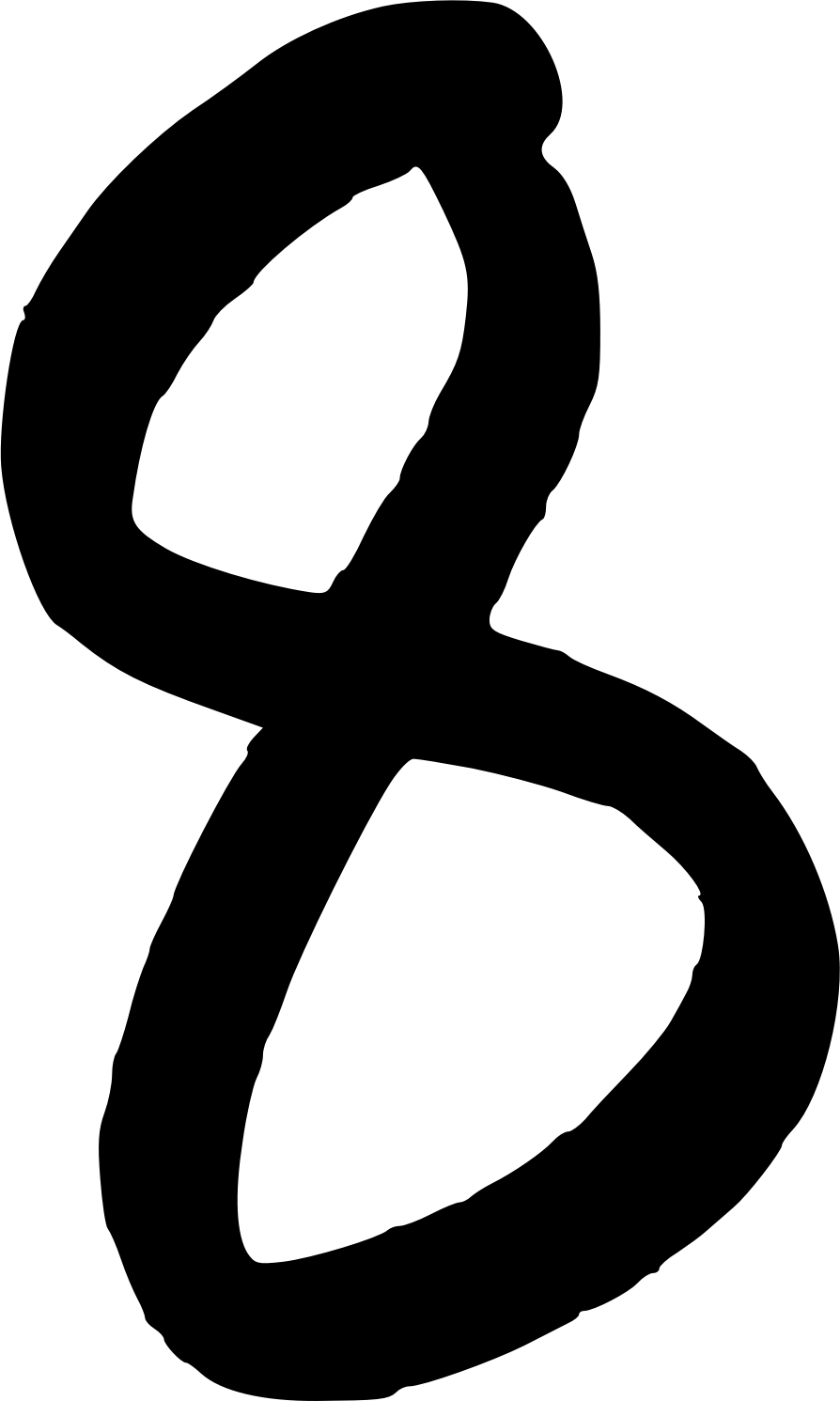 Handwritten 9 Png (894x1491)