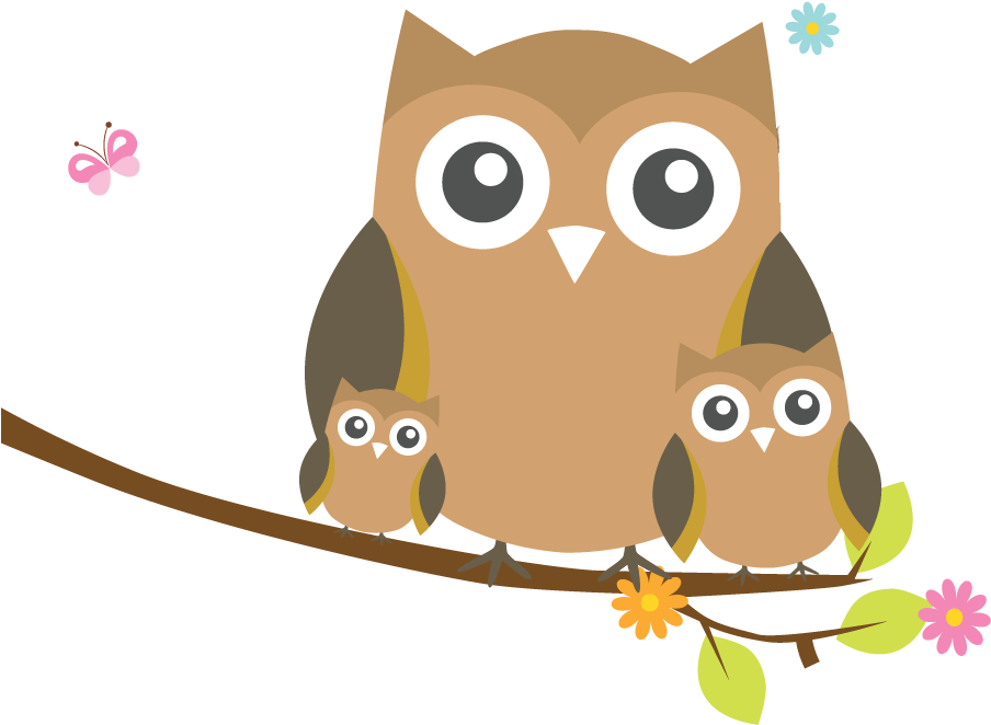 One Of The Owls Houses - Cartoon (919x700)