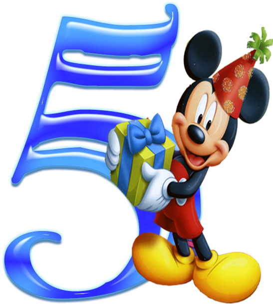 Numbers ‿✿⁀ - Цифра 5 С Картинкой (600x700)