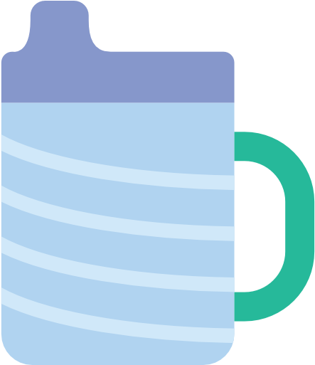 How Do I Wean My Baby Off The Bottle - Electric Blue (512x512)