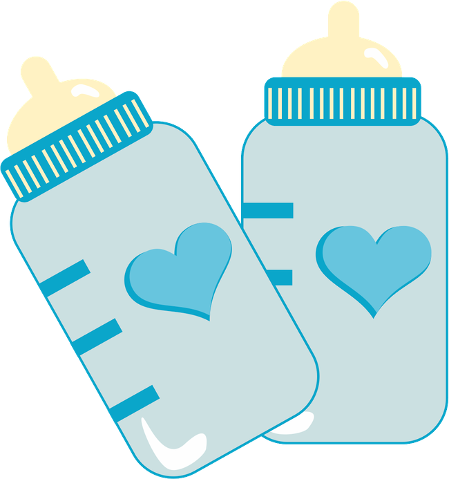 Milk Clipart Baby - Infant (650x693)