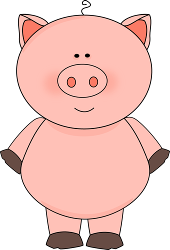 Cute Pig Clip Art Image - My Cute Graphics Pig (340x500)