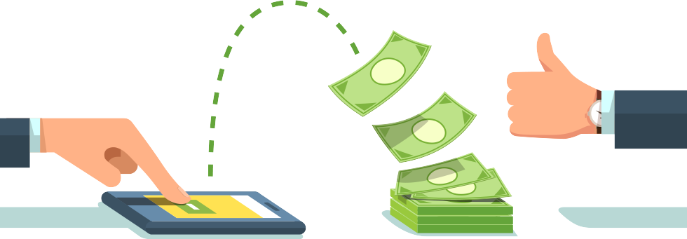 Electronic Funds Transfer Clipart (980x341)