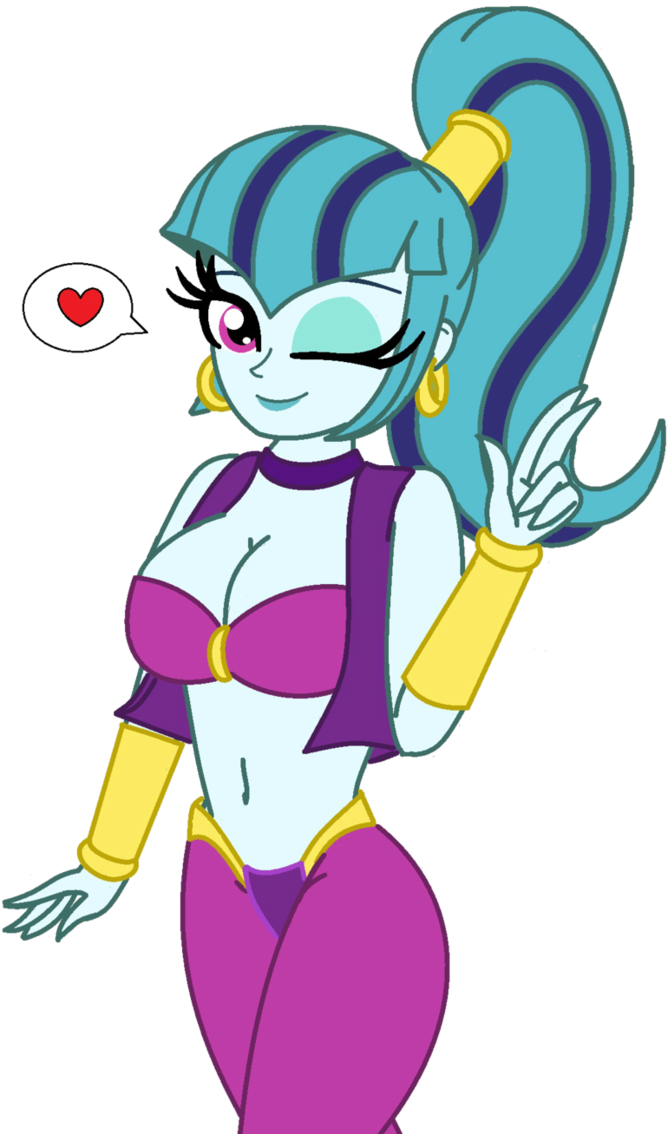 Cosplay Fun By Cbear624 - Sonata Dusk Shantae Deviantart (694x1152)