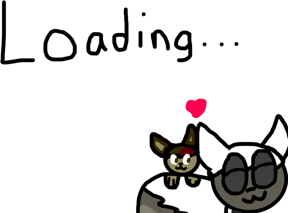 Cute Loading Screen By Biggeckogaming - Cartoon (1032x774)