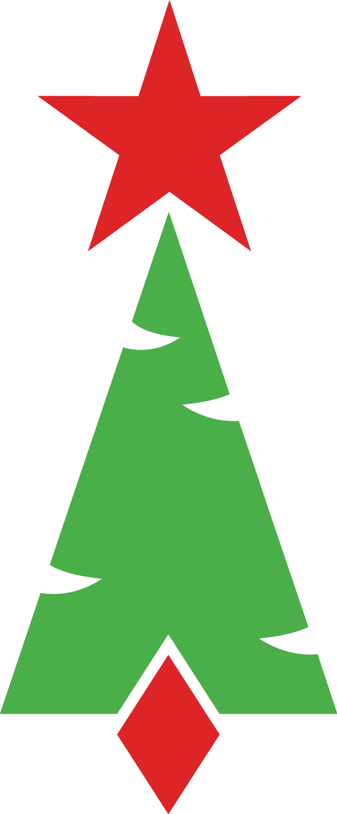 Logo T Shirt Advertising Um Motorcycles Red Star Christmas - نجمة شجرة الكريسماس (659x1589)