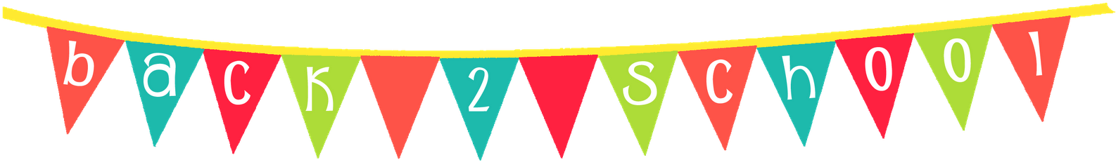 Png Clipart Back To School Image - First Day Of School Banner (1600x282)