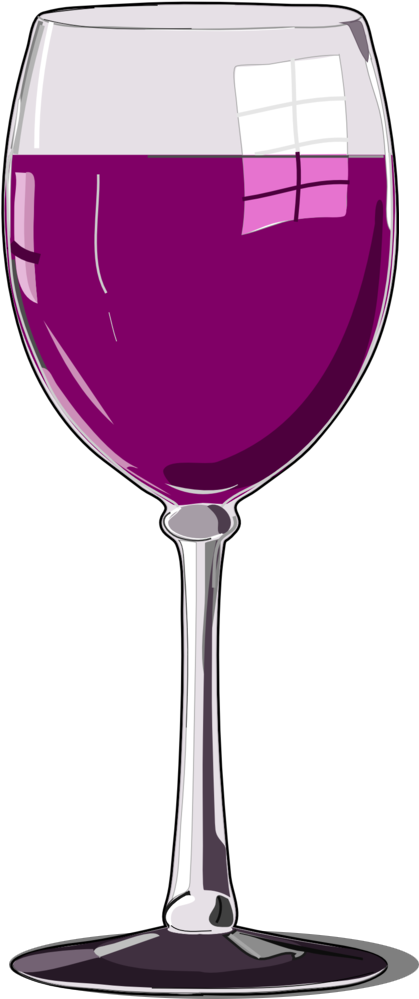 Wine Glass - Drinking Wine Shot Glass (478x1089)