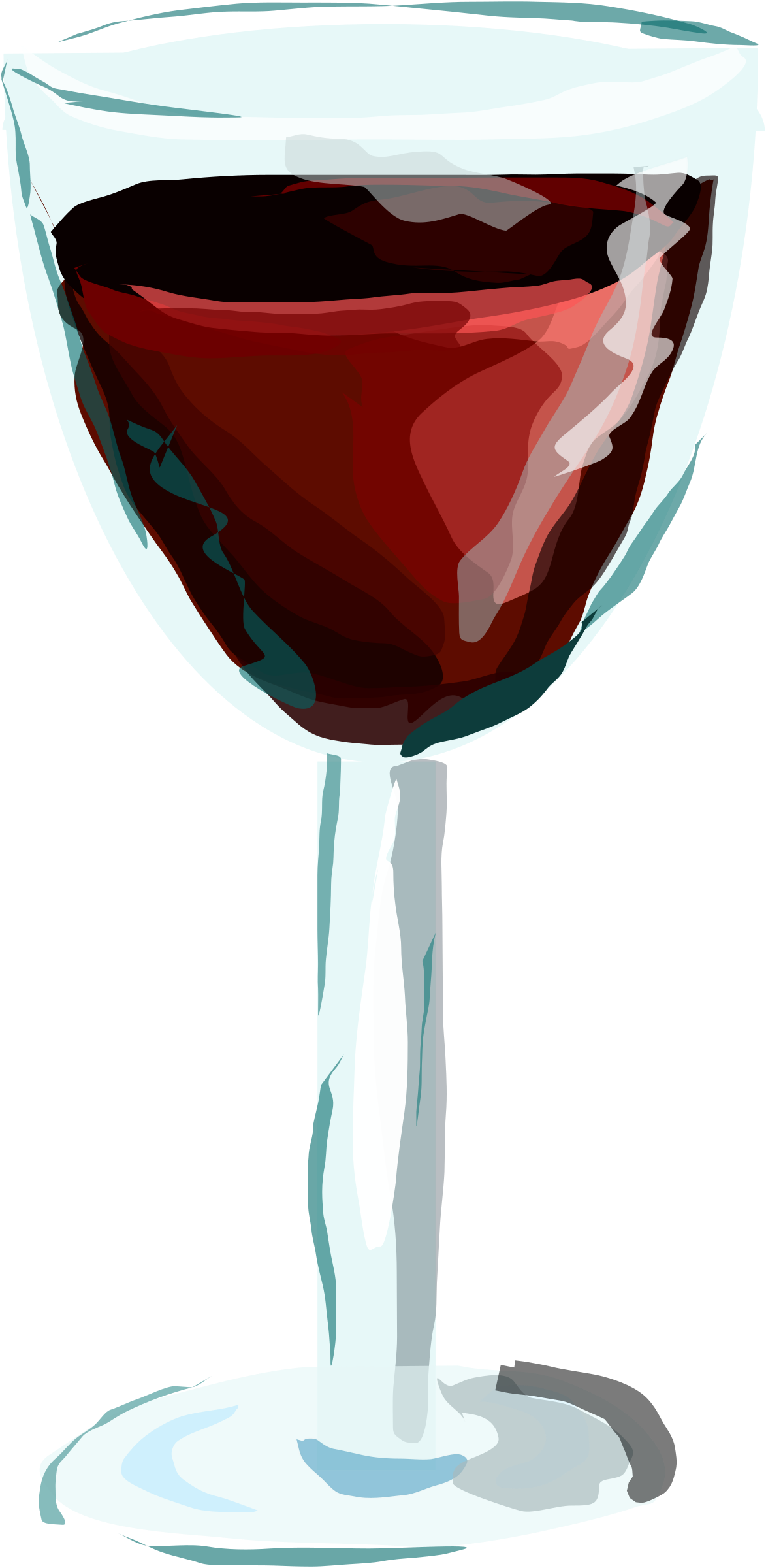 Red Wine Glass Clipart - Wine Glass Clip Art (1173x2400)