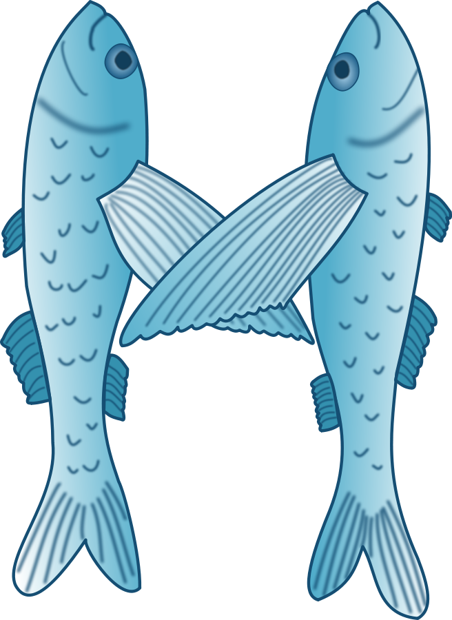 Christian Fish Clipart, Vector Clip Art Online, Royalty - Flying Fish (656x900)