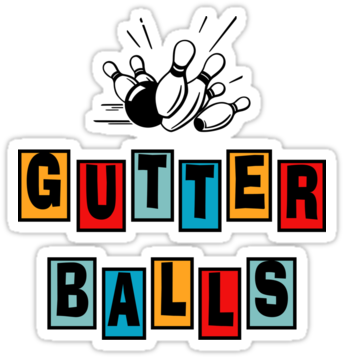 Funny Bowling Clipart - Gutterball Clipart (375x360)