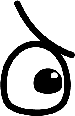 Eyes Cartoon Eye Clip Art Clipart Image - Angry Eye Clipart Png (550x400)