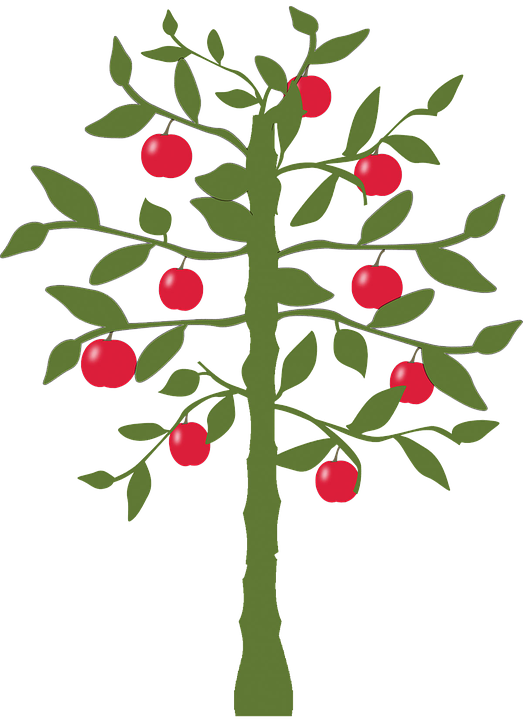 Apple Tree Silhouette - Peeing On Lemon Tree (523x720)