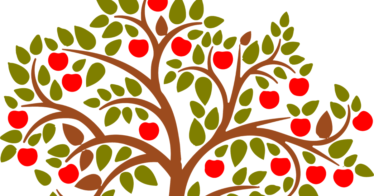 Free Apple Tree Vector (1200x630)