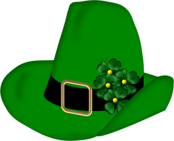 Chapeau Saint Patrick Png (593x483)