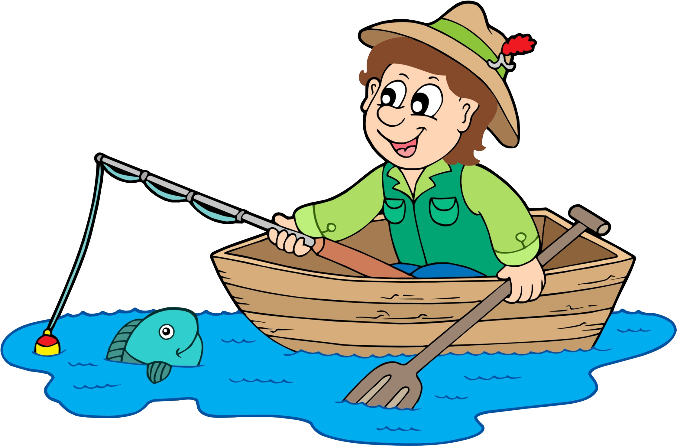 Fisherman Royalty-free Clip Art - Fisherman Royalty-free Clip Art (2278x1533)