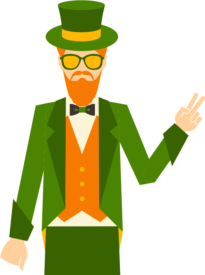 Everything You Know About St - Saint Patrick's Day Hipster (998x1000)