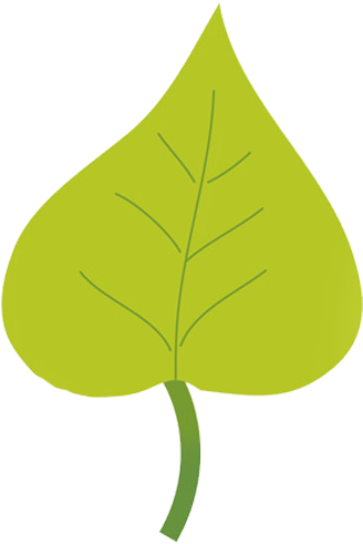 Small Brown Autumn Leaf Drawing - Leaf Drawing Png (397x531)