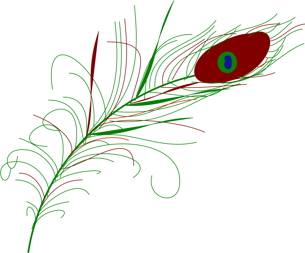 Peacock Feather Png 8, Buy Clip Art - Illustration (2400x1600)