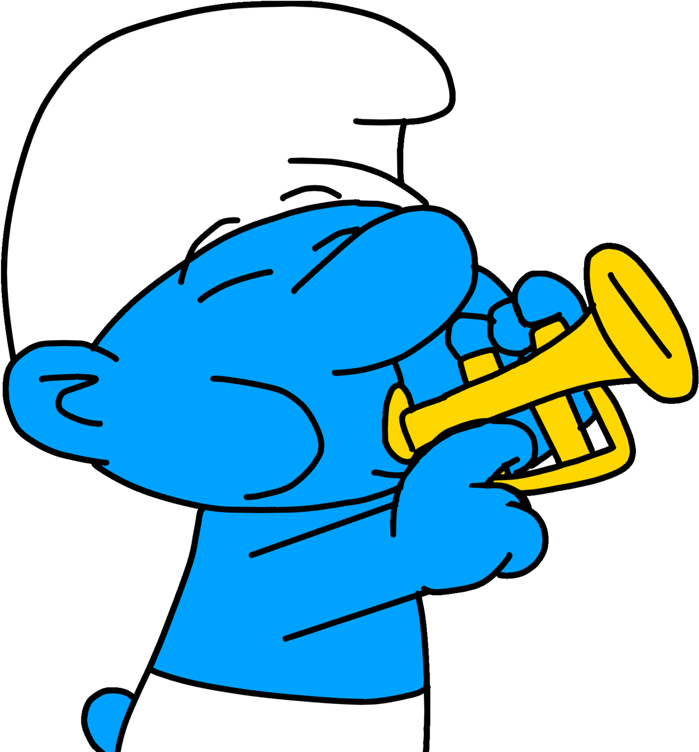 Harmony Smurf By Marcospower1996 Harmony Smurf By Marcospower1996 - Animated Earth Sad (1600x1600)