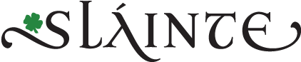 Unique Black And White Scroll Clip Art Slainte Four - Sláinte (450x451)