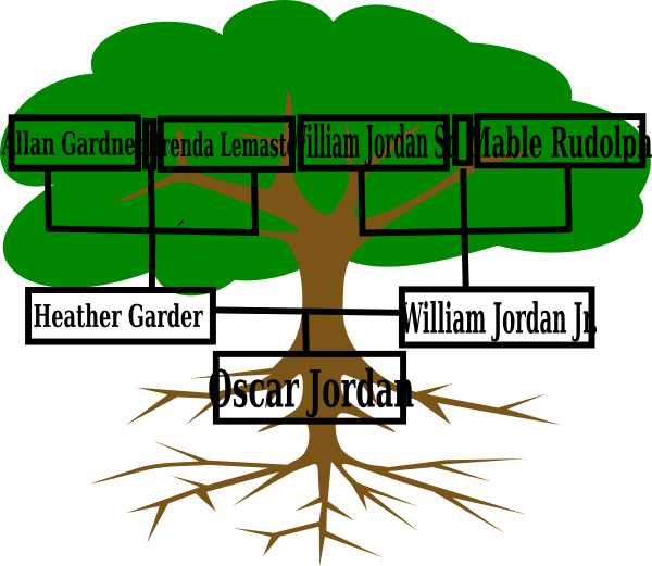 Family Tree Clip Art At Clker - Clip Art (600x521)