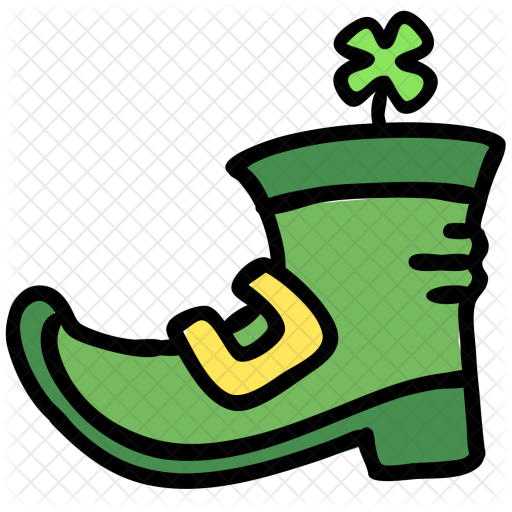 Boot Icon - Leprechaun (512x512)