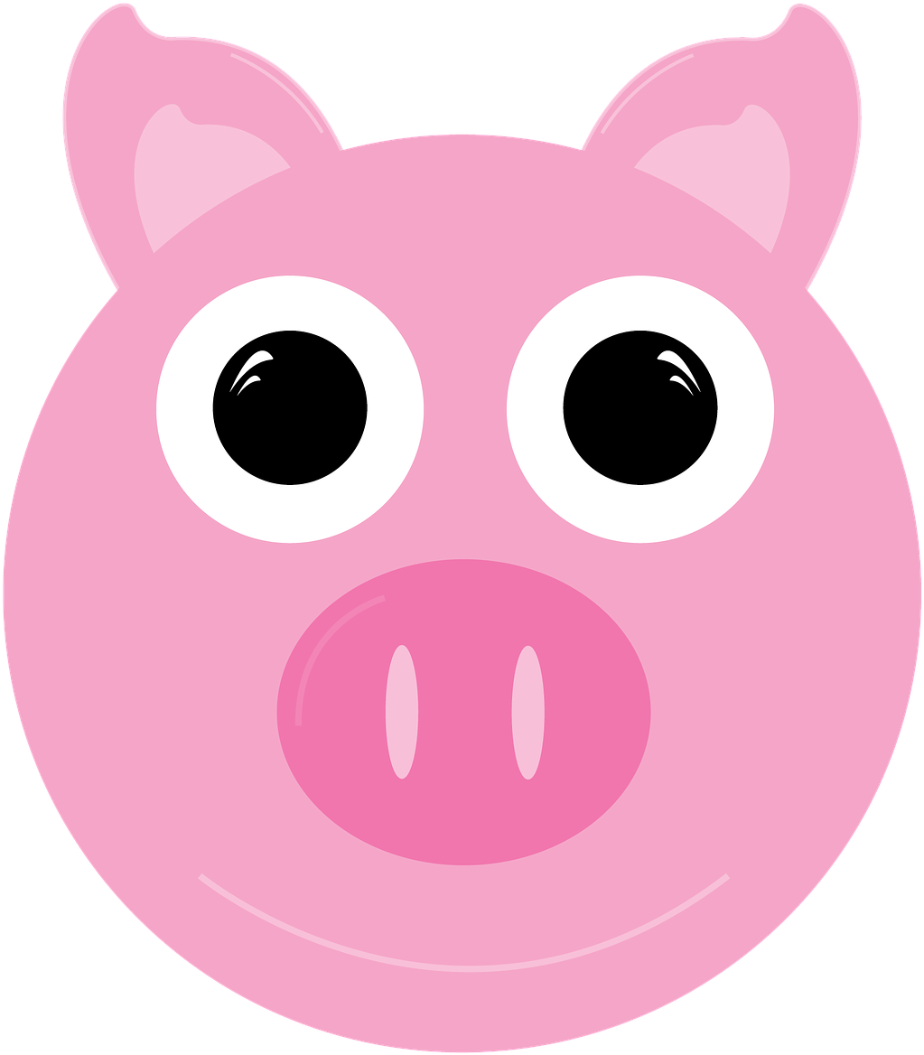 Animal,clip Art,free Illustrations - Pig (1187x1280)