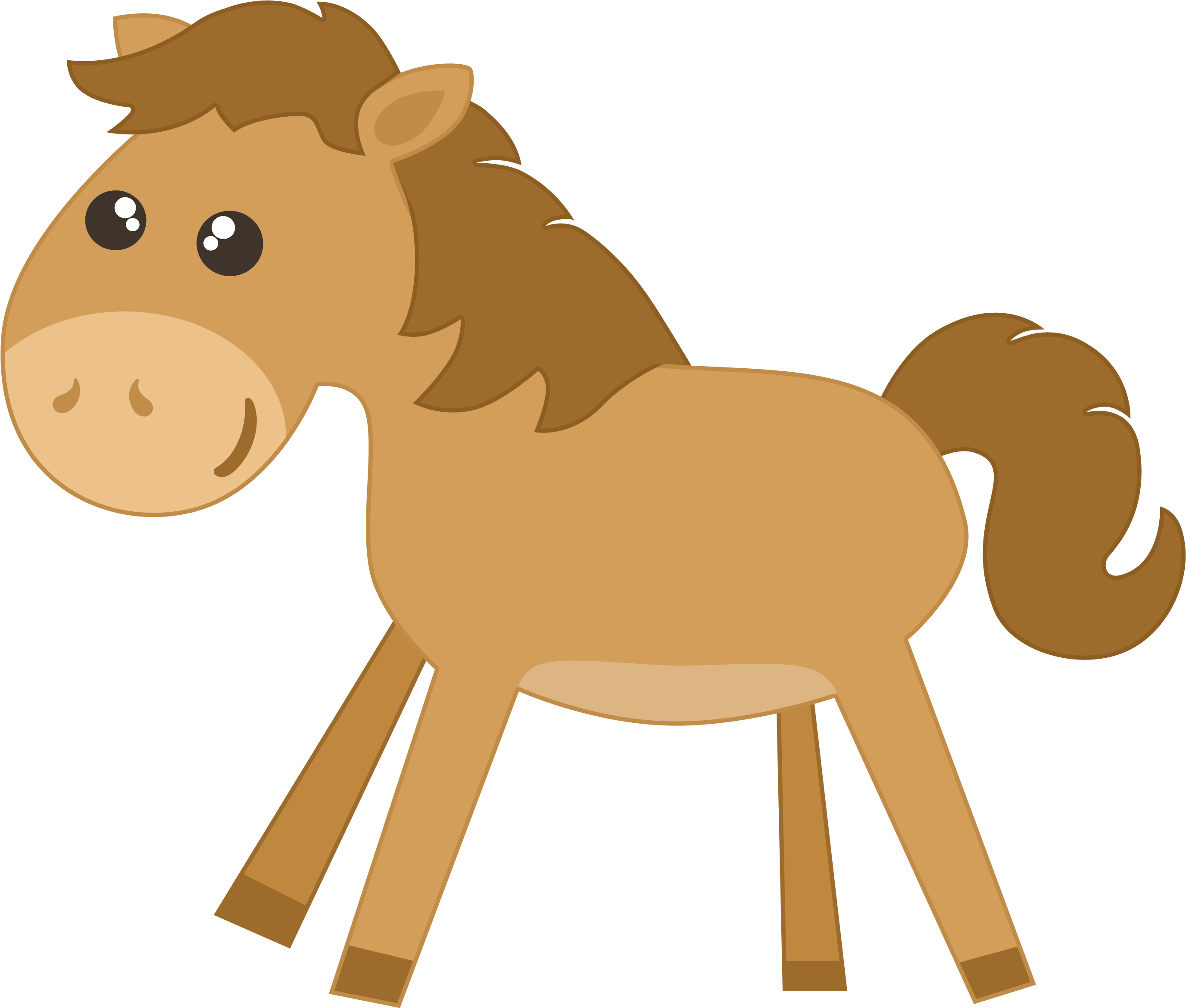 Cavalo Da Fazendinha Png (3288x2376)