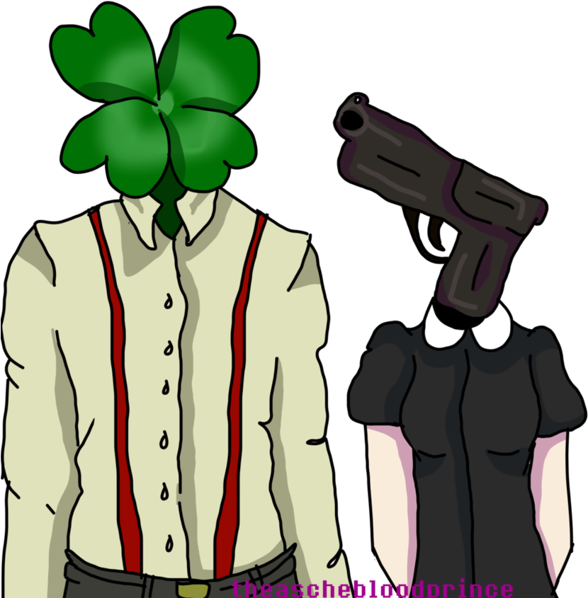 This Four Leaf Clover Ain't So Lucky By Theaschebloodprince - Trigger (866x923)