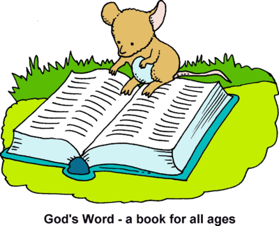 Free Reading Mouse Cliparts, Download Free Clip Art, - Mouse With Book Clip Art (400x325)
