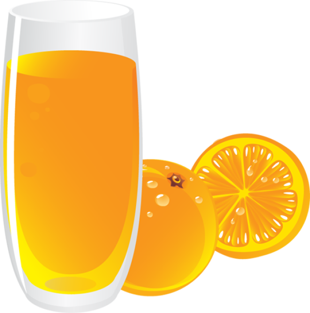 Orange Juice Clipart Png - Orange Juice Clipart (639x644)