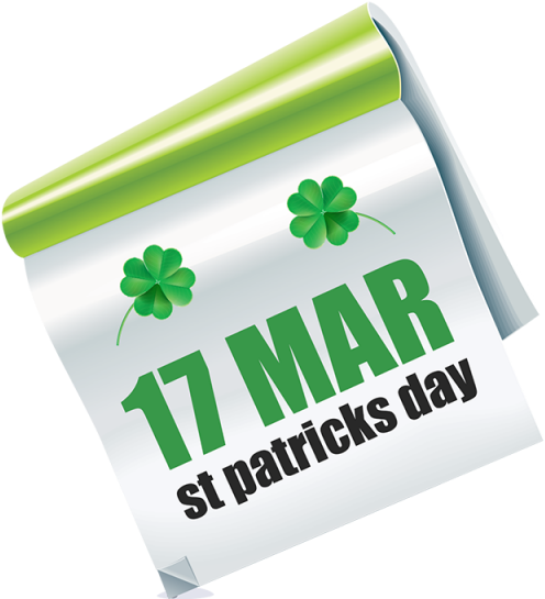 Patrick's Day Calendar, St - Saint Patrick's Day (640x640)