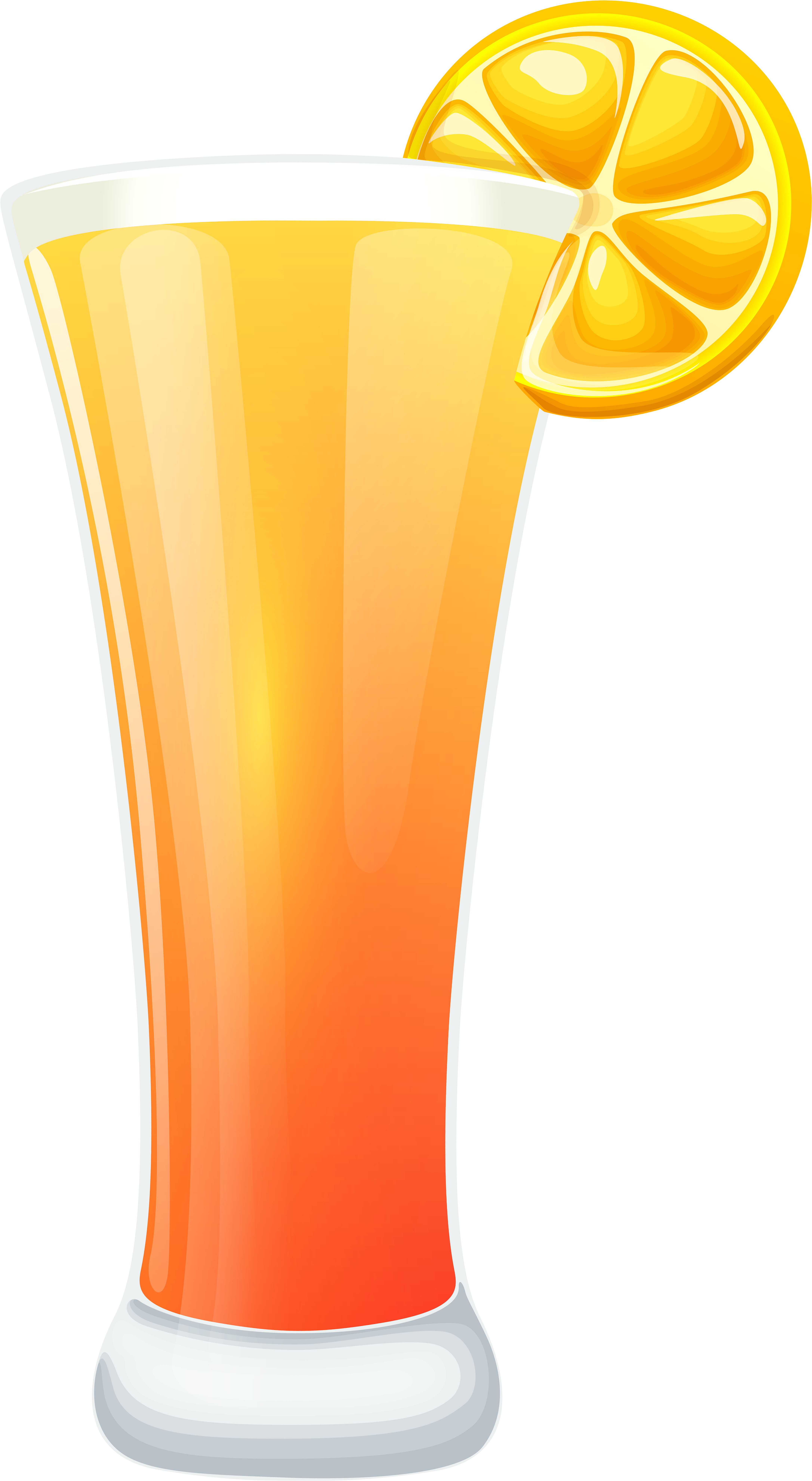 Orange Juice Png Clip Artu200b Gallery Yopriceville - Clip Art (4436x8000)