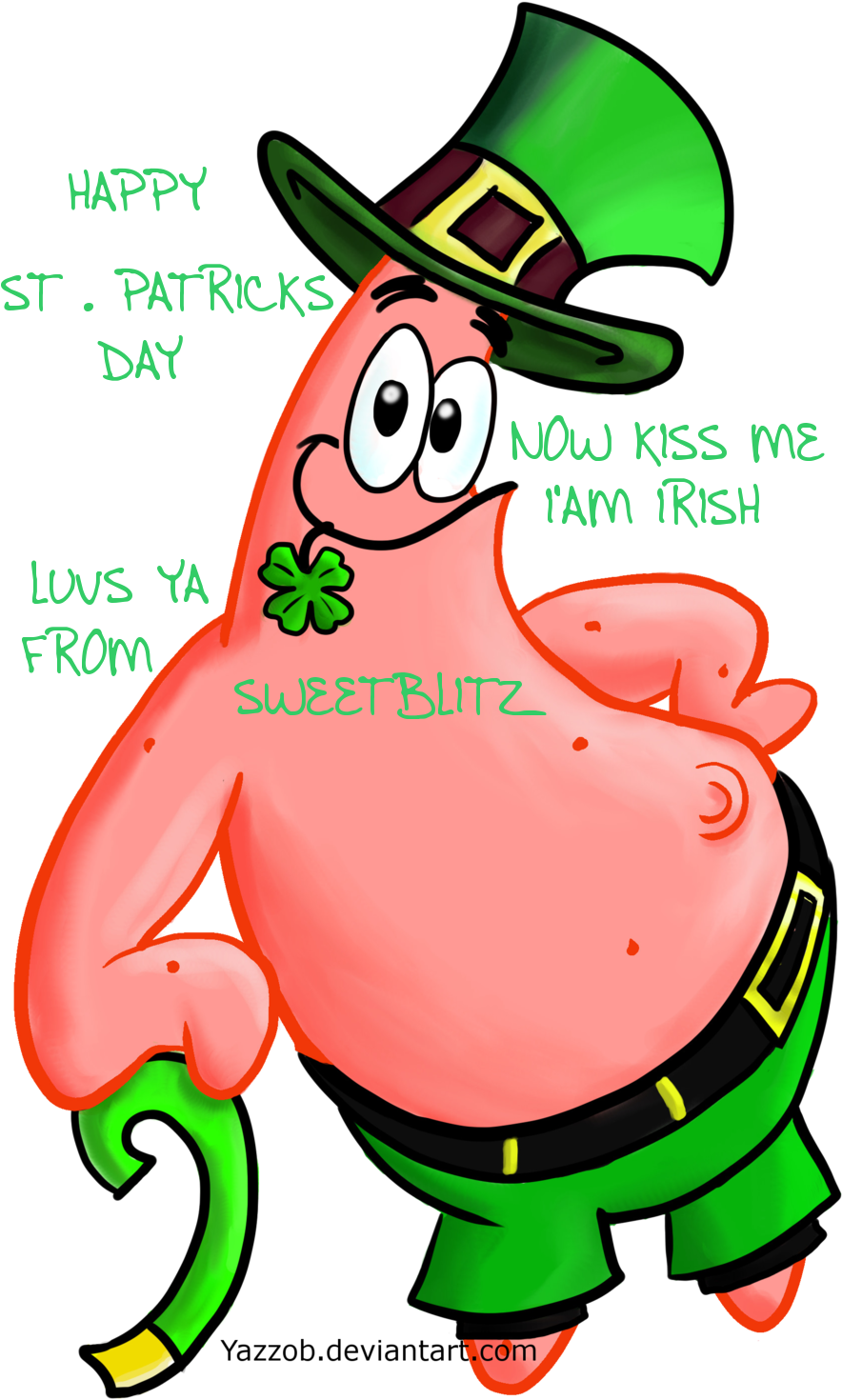 Free Online Photo Editor - День Святого Патрика Звезда (900x1489)