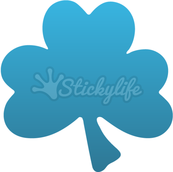 Shamrock Static Cling - Shamrock (940x587)