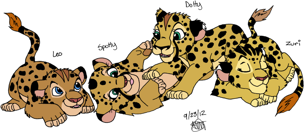 Cute Little Balls Of Fur By Imahungrynacho - Alex And Gia Cubs (1024x461)