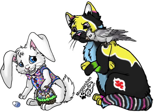 {1} By River Cat, Thank You~ {1} By Sterni531 Aw, Lion - Cartoon (493x359)