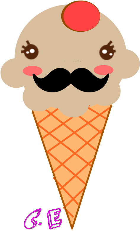 Figuras Geometricas - Helados Animados Con Caritas Tiernas (900x800)