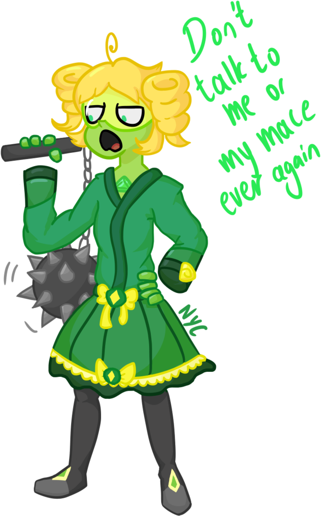 Peridot Gemsona By Nahcity - Peridot Gemsona (735x1086)