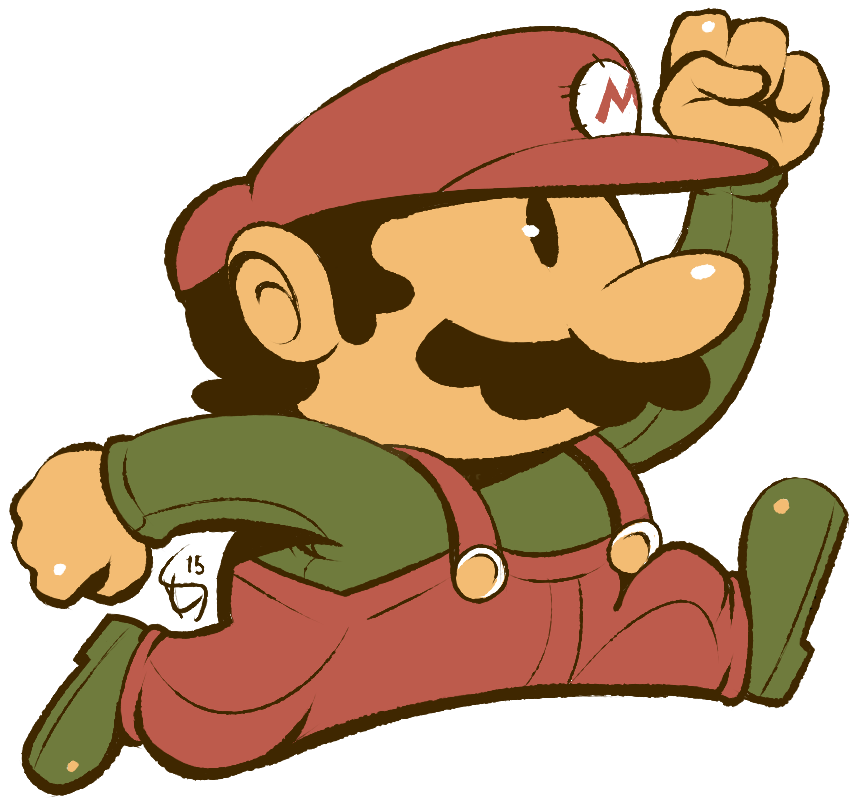 Original Mario By Torkirby - Torkirby Kirby Mario (878x826)