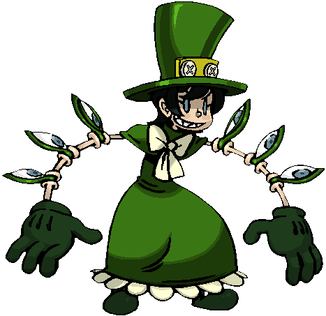 The Boulder Feels Conflicted About Fighting A Young - Skullgirls (509x475)