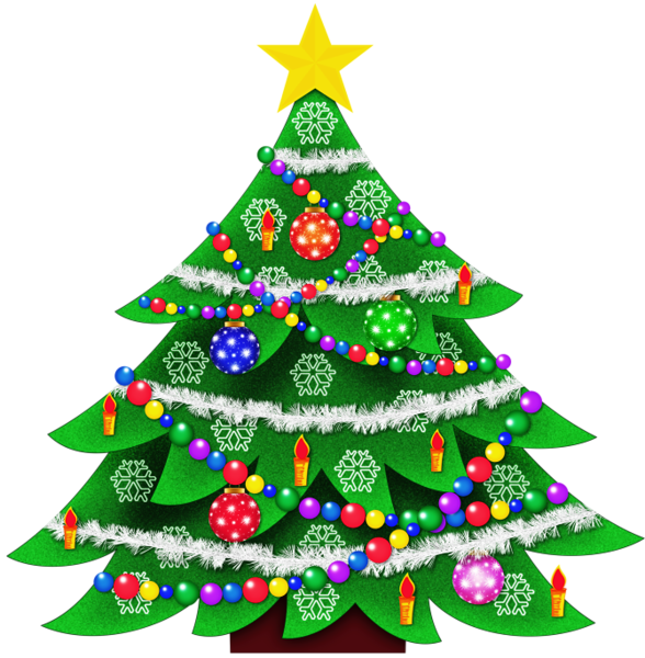 Christmas Tree Images Clip Art (728x743)