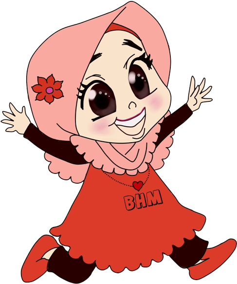 Freebies Doodle Ceria Selalu - Kartun Ceria (500x667)