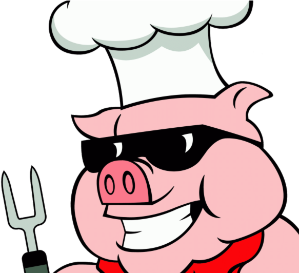 Our Annual Pork Roast And Raffle Is Sneaking Up Quickly - Barbecue Pig (594x531)
